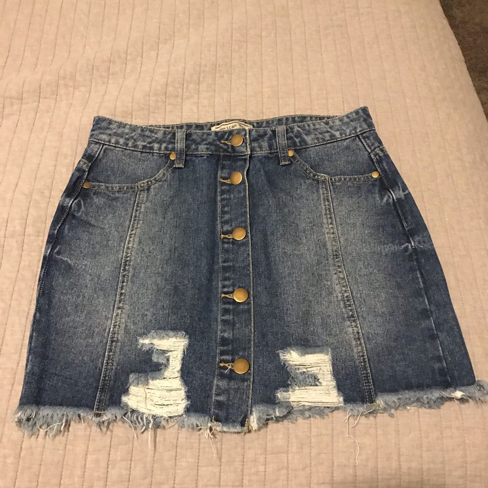 Fashion Nova Denim Skirt